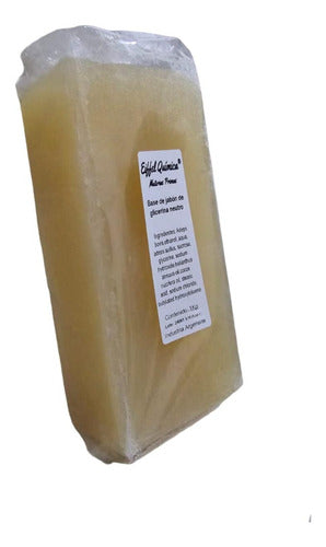 Jabón De Glicerina En Barra Neutro 1 Kg Materia Prima 0