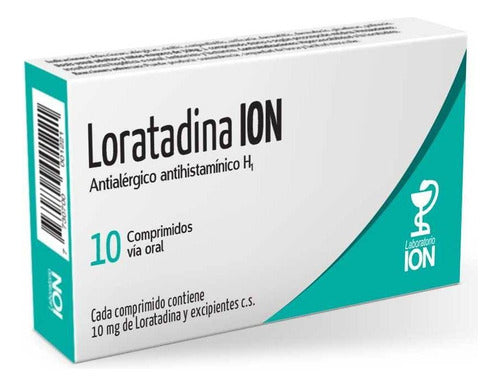 Loratadina Ion® 10 Mg X 10 Comprimidos 0