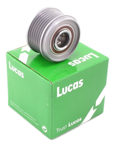 Lucas Alternator Pulley With Clutch for Peugeot Partner 1.6 HDi 0