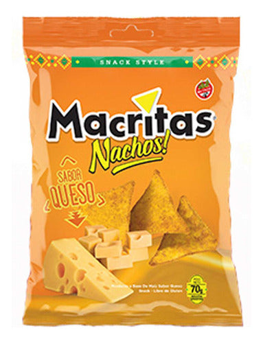 Macritas Cheese Flavored Nachos 90g 0