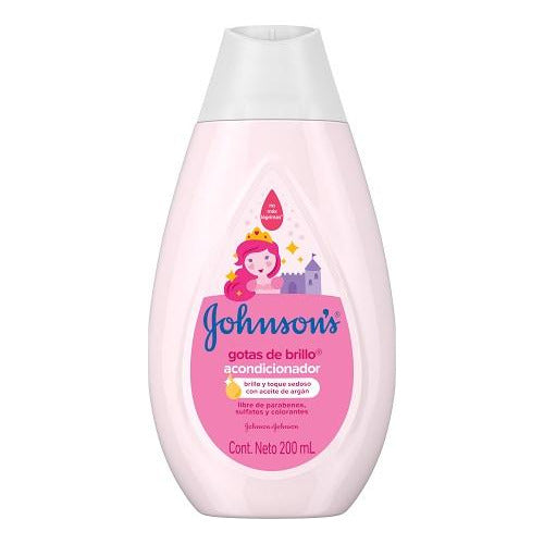 Acondicionador Johnson & Johnson Gotas De Brillo 200 Ml 0