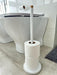 Rinnovo White Nordic Floor Toilet Paper Holder 1