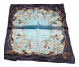 La Faustina Elegant Silk Scarf 50 X 50 5