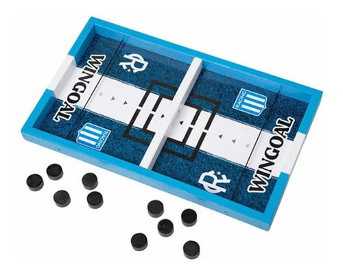 Wingoal Table Game Set - Foosball, Air Hockey, Shuffleboard, Sling Puck 7