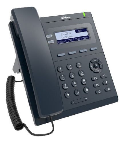 Telefone Empresarial Ip Sit Htek Colorido Gigabit Uc902g 1