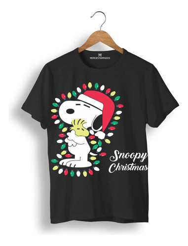 Memo Estampados Snoopy Christmas T-Shirt 0