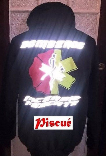 Blue Cotton Printed Jacket 1 - Firefighters - 4