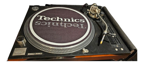 Technics Mirror Blanco Slipmat Para Bandeja Latex Lo Mejor 0