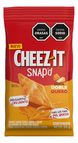 Snack Sabor Doble Queso Cheezit 90 Grs. 0