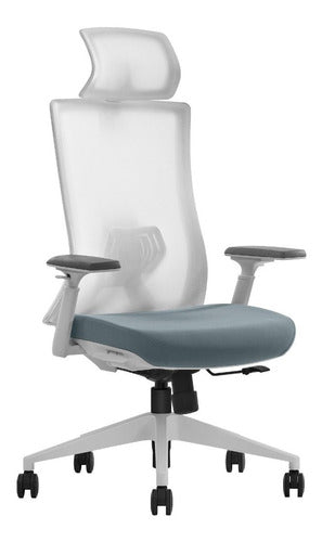 Vigo Spirit Chair with 3D Armrests and Cervical Support - Gray Edition 7