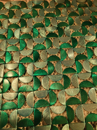 Otaki Malla Venecitas Aluminio, Medio Círculo. Ideal Mosaico. Nuevas 0