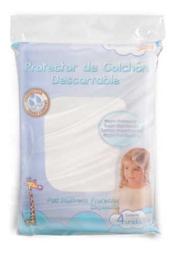 Foxtex Disposable Crib Mattress Protector 0