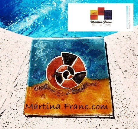 Martina Franc Vitrofusion Mosaic Tiles 10 X 10 cm 5