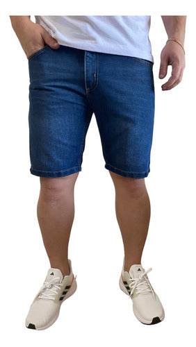 Seventy Classic Denim Bermuda Shorts 0