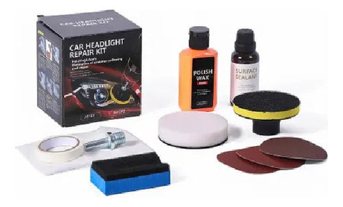 Kit Recuperador Sellador Faro Delantero Auto Ceramic 30ml 7