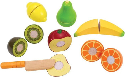 Hape Fresh Fruit Cutting Toy Educational Set 0