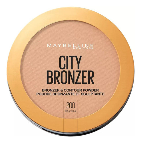 Polvo Bronceador Maybelline City Bronzer N°200 0