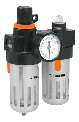 Truper Pneumatic Water Trap with Lubrication 1/4 19238 0