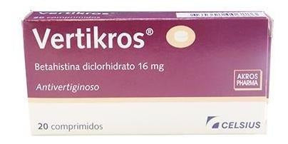 Vertikros 16 Mg 20 Comprimidos 1