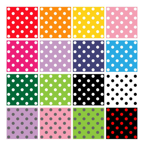 Muresco Polka Dot Wrapping Paper Pack of 20 Sheets 0