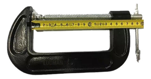 Ludman Prensa Sargento Tipo G 5 Pulgadas Carpinteria Profesional 3