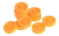 20pcs 2mm Agujero Naranja Plástico Polea De Diy Juguetes Rc 4