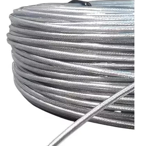 Provetec Steel Cable Multigym Reinforced PVC Coated 5mmx3mts 3