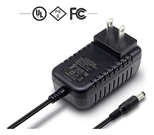 Sonicake 9v Dc 1000ma Adaptador De Corriente Centro Polarida 4