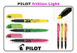 Pilot FriXion Light Erasable Highlighter Pack of 12 2