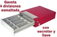 Metalúrgica A.M. Money Drawer with 4 Compartments + Secret Compartment D 1