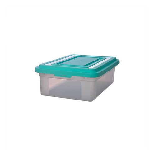 Large Plastic Box Rectangular Container 36 L Stackable 2