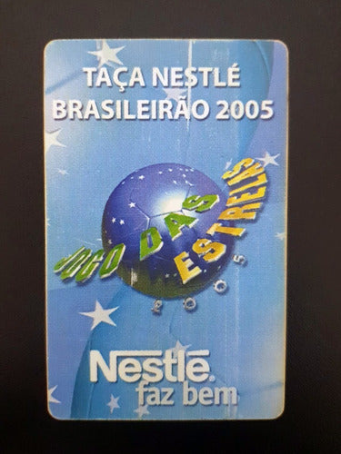 Ingresso Futebol Jogo Das Estrelas Brasileiro 2005 Nestlé 2 0