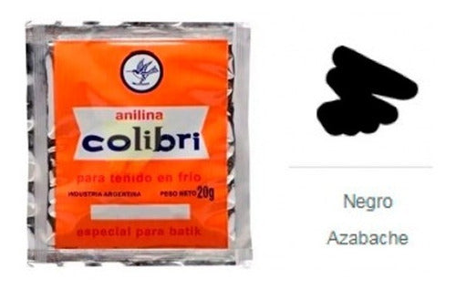 Colibrí Anilina Negro Azabache X 20 G X 3 Unidades 1