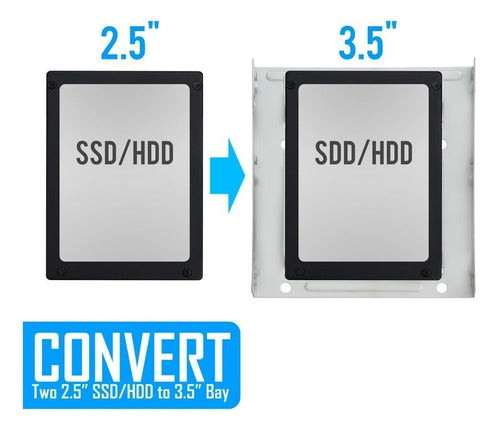 Kingwin Ssd Hard Drive Mounting Kit Internal Convert Any 5