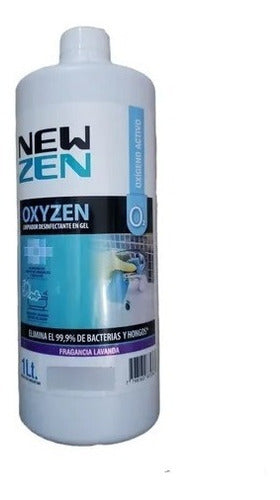 New Zen Disinfectant Gel Cleaner - Oxyzen 1L 0