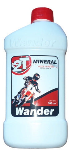 Wander 2T Mineral Motorcycle Oil 500cc 0