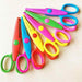 Set of 6 Scissors with Decorative Cuts for Crafts and Fine Motor Skills 5