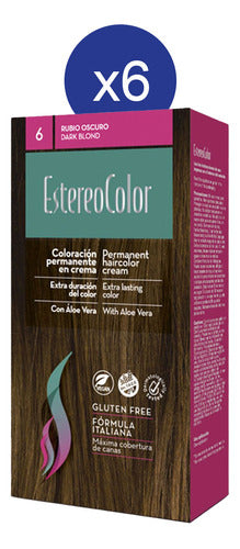 EstereoColor Pack Tintura En Kit 6 0