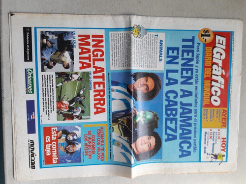 Revista El Gráfico Diario Del Mundial Nº 15 Junio 1998 - Arg 6