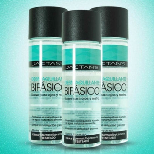 Desmaquillante Bifásico Y Limpieza Facial X 105ml Jactans 2