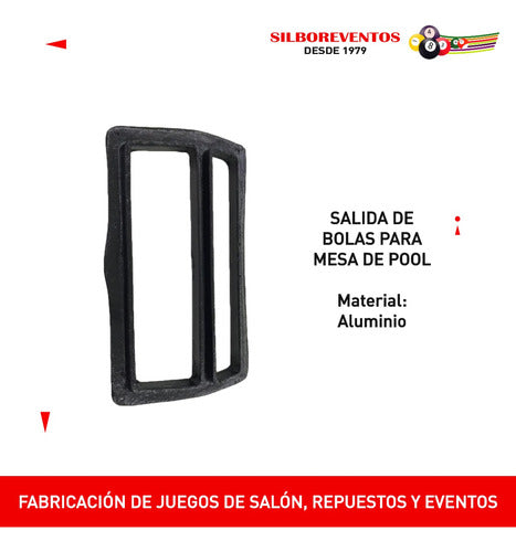 Salida De Bolas De Color  De Pool De Aluminio 1