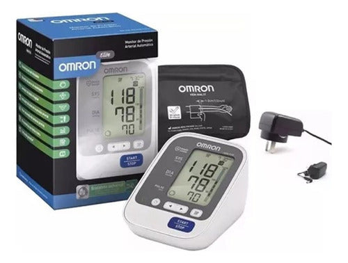 Omron Digital Blood Pressure Monitor HEM-7130 + 220V Charger 0