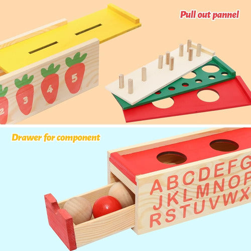 Kizburg 5 En 1 Object Permance Box, Juguetes Montessori De M 2