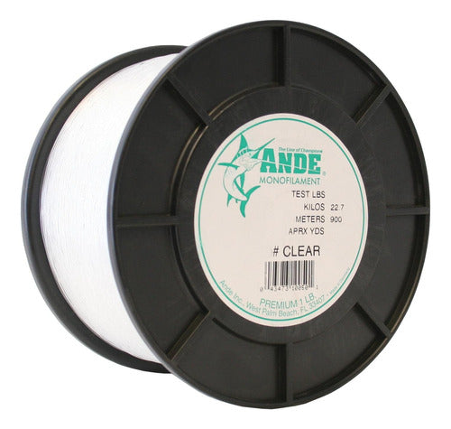 Ande Premium 20lb Test 1lb Carrete 2400yds 0