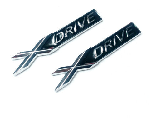 BMW Xdrive Emblems Badges Set for X1 X2 X3 X4 X5 X6 0