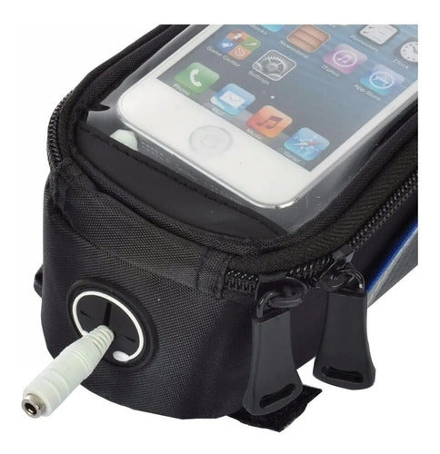 SM Front Bicycle Bag with Cell Phone / GPS Holder 3