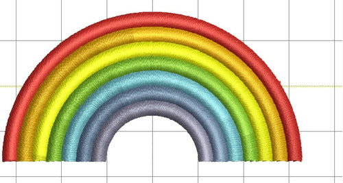 Rainbow Embroidery Design Matrices for Machine Embroidery - All Formats 0