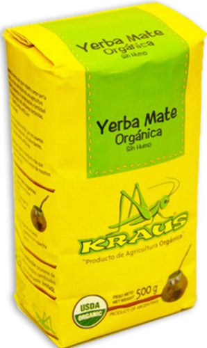 Kraus Yerba Mate Orgánica Certificada Por 500 Grs 0