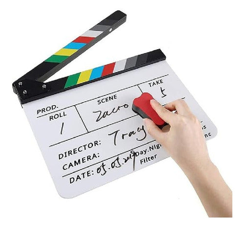 Director's Clapboard Acrylic Film Scene Ohmyshop 4