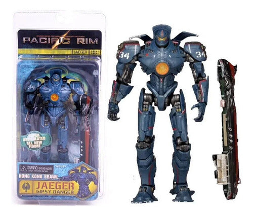 Brinquedos De Bonecos De Ação Móveis Pacific Rim Gipsy Dange 0